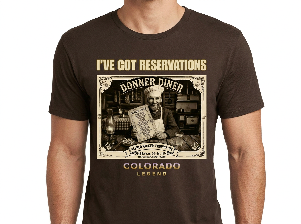 Alfred Packer 'Donner Diner' T