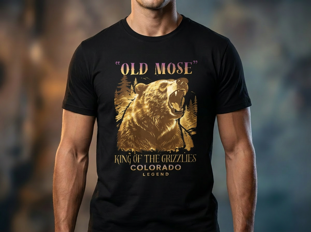 Old Mose — King of the Grizzlies Tee