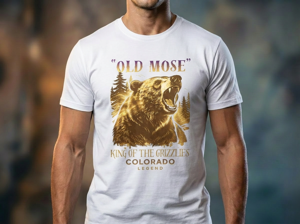 Old Mose — King of the Grizzlies Tee