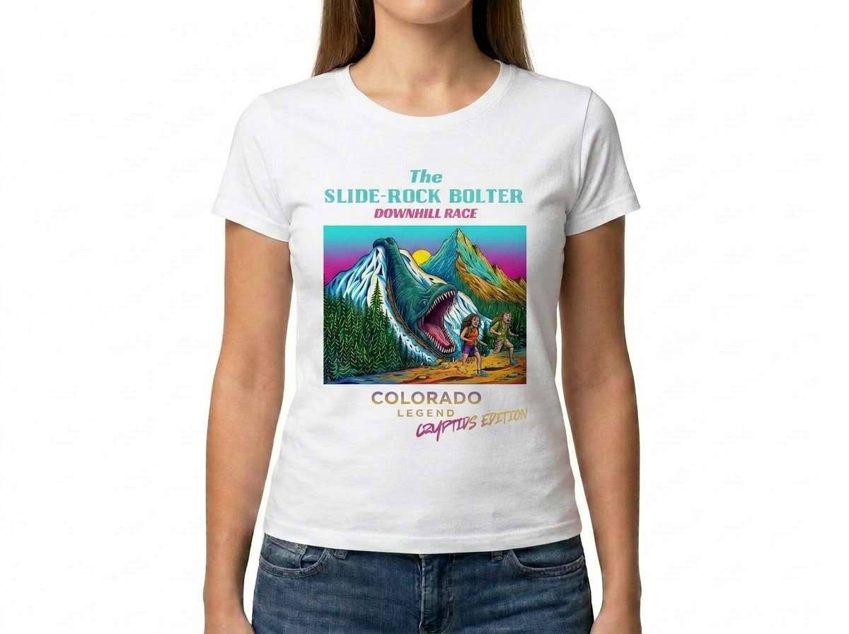 The Slide-Rock Bolter Downhill Race T