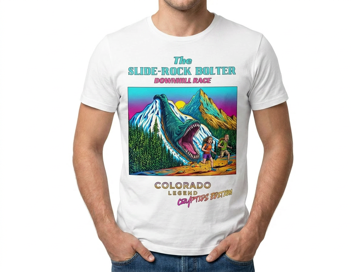 The Slide-Rock Bolter Downhill Race T